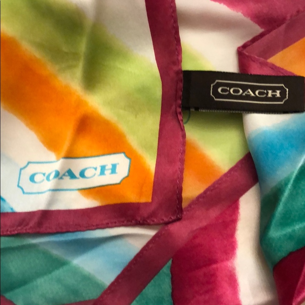 Coach scarf - Picture 2 of 2